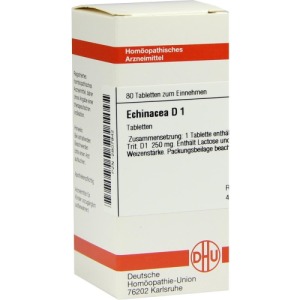 Abbildung: Echinacea HAB D 1 Tabletten, 80 St.