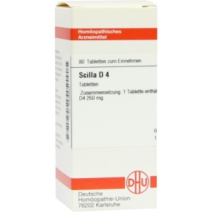 Abbildung: Scilla D 4 Tabletten, 80 St.