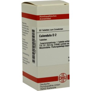 Abbildung: Calendula D 2 Tabletten, 80 St.