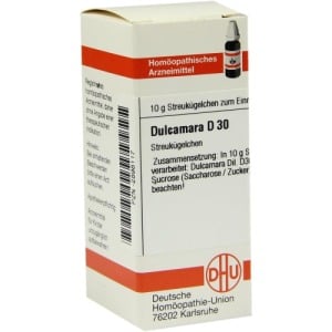 Dulcamara D 30 Globuli, 10 g