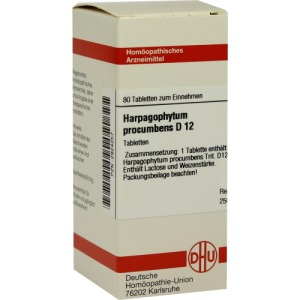 Harpagophytum Procumbens D 12 Tabletten 80 St