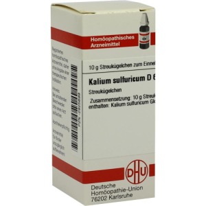 Kalium Sulfuricum D 6 Globuli 10 g