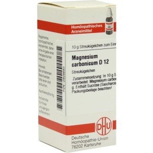 Magnesium Carbonicum D 12 Globuli, 10 g