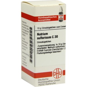 Natrium Sulfuricum C 30 Globuli 10 g