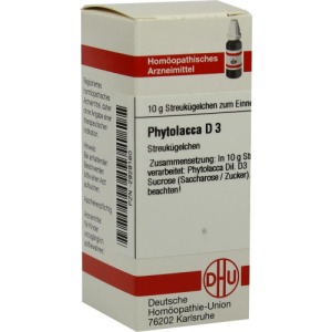 Phytolacca D 3 Globuli 10 g