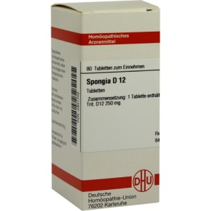 Spongia D 12 Tabletten 80 St