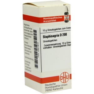 Staphisagria D 200 Globuli 10 g