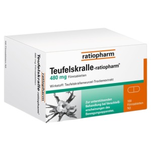 Abbildung: Teufelskralle ratiopharm 480 mg, 100 St.