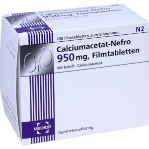 Calciumacetat-Nefro 950 mg 100 St
