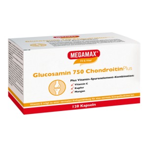Abbildung: MEGAMAX Glucosamin 750 Chondroitin Plus, 120 St.