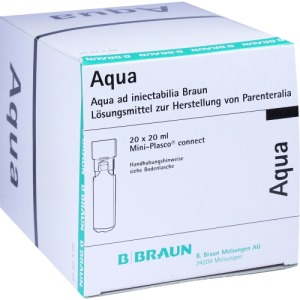 AQUA AD Injectabilia Miniplasco connect 20X20 ml