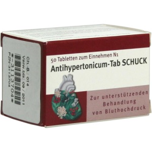 Abbildung: Antihypertonicum Tabletten Schuck, 50 St.