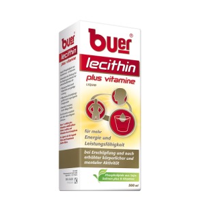 Abbildung: BUER Lecithin Plus Vitamine flüssig, 500 ml