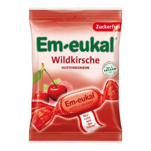 Abbildung: EM Eukal Bonbons Wildkirsche zuckerfrei, 75 g