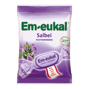 Abbildung: EM Eukal Bonbons Salbei zuckerhaltig, 75 g