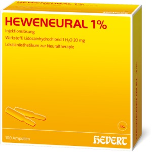 Abbildung: Heweneural 1% Ampullen, 100 x 2 ml