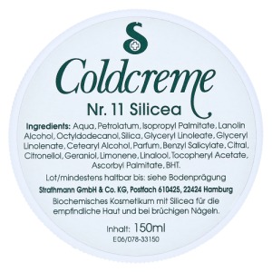 Abbildung: Coldcreme Nr.11 Silicea, 150 ml
