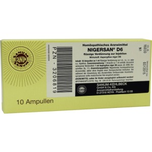 Abbildung: Nigersan D 6 Ampullen, 10 x 1 ml