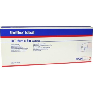 Abbildung: Uniflex Ideal Binden 6 cmx5 m weiß lose, 10 St.