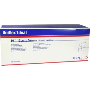 Abbildung: Uniflex Ideal Binden 12 cmx5 m weiß lose, 10 St.