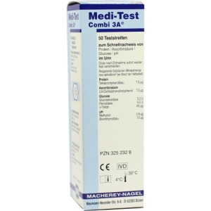 Abbildung: Medi-test Combi 3A Teststreifen, 50 St.