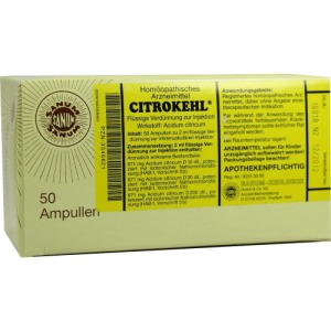Citrokehl Ampullen 50X2 ml