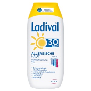 Abbildung: Ladival Allergische Sonnenschutz Haut Gel LSF 30, 200 ml