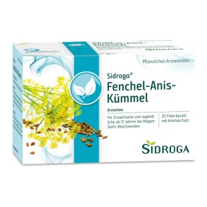 Abbildung: Sidroga Fenchel-Anis-Kümmel Tee Filterbeutel, 20 x 2,0 g