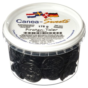 Abbildung: Canea-Sweets Piraten Taler, 175 g