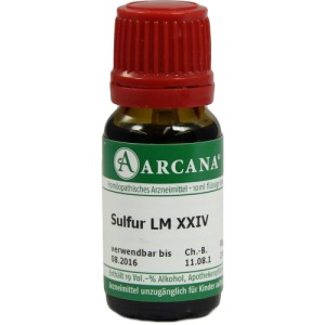 Sulfur LM 24 Dilution 10 ml