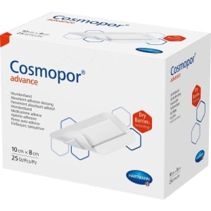 Abbildung: Cosmopor Advance 10cm x 8cm, 25 St.