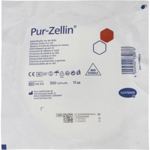 Pur-Zellin unsteril 4 x 5 cm 1 St