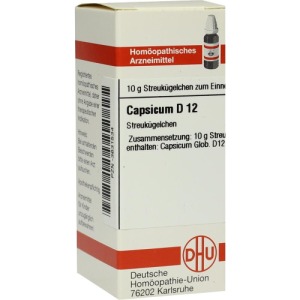 Capsicum D 12 Globuli 10 g