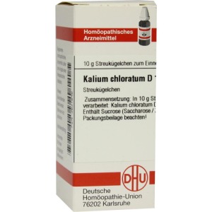 Kalium Chloratum D 12 Globuli 10 g