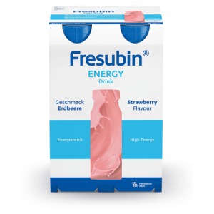 Abbildung: Fresubin Energy Trinknahrung Erdbeere, 4 x 200 ml