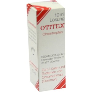 Abbildung: Otitex Ohrentropfen, 10 ml