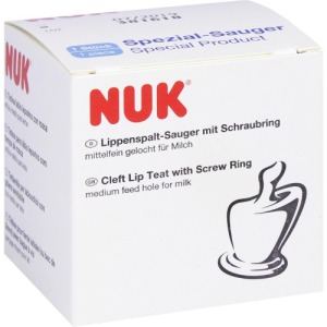 NUK Lippenspaltsauger in Würfelkart.+Sch 1 St