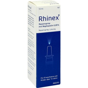 Rhinex Nasenspray Naphazolin 0,05 % 10 ml