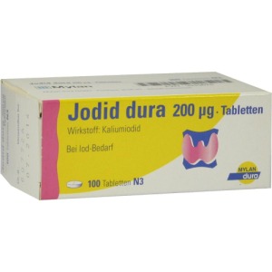 Jodid dura 200 µg Tabletten 100 St