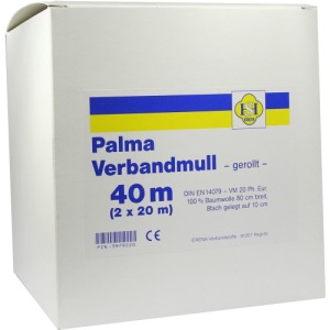 Palma Verbandmull 80 cm 40 m Rolle o.Spe 1X40 m