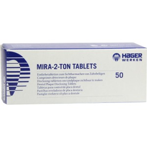 MIRA 2 Ton Plaque Einfärbe Tabletten 50 St