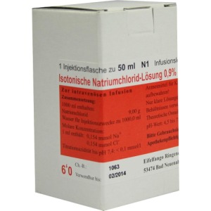 Isotonische NaCl Lösung 0,9% Eifelfango 50 ml