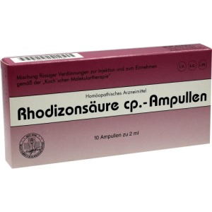 Rhodizonsäure Cp.ampullen Injektionslösu 10X2 ml