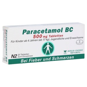 Abbildung: Paracetamol BC 500 mg, 20 St.