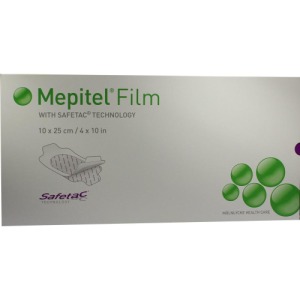 Mepitel Film Folienverband 10x25 cm 10 St