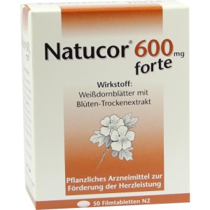 Natucor 600 mg forte Filmtabletten 50 St