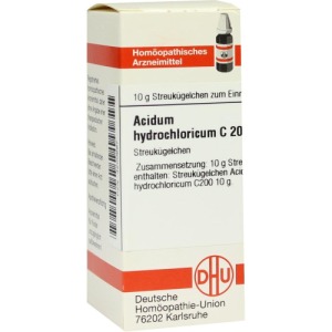 Acidum Hydrochloricum C 200 Globuli 10 g