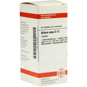 Allium CEPA D 12 Tabletten 80 St