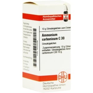 Ammonium Carbonicum C 30 Globuli 10 g