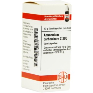 Ammonium Carbonicum C 200 Globuli 10 g